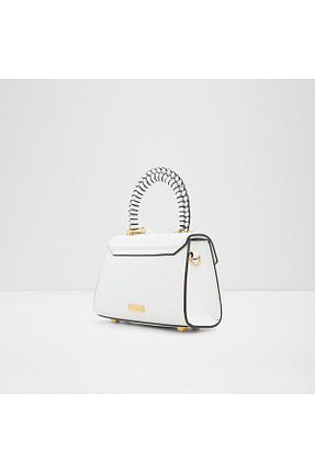 کیف دوشی سفید زنانه چرم مصنوعی Aldo - کد 922444548