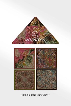 دستمال گردن قرمز زنانه مخلوط پلی استر Mooncorn - کد 940459440