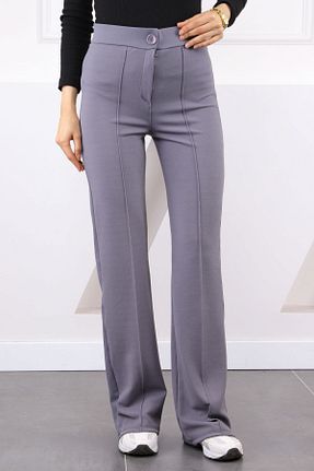 شلوار حجاب طوسی زنانه پنبه پلی استر İmajButik - کد 796692823