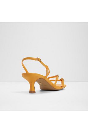 صندل نارنجی زنانه پاشنه نازک Aldo - کد 927945557