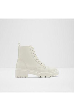 بوت / نیم بوت سفید زنانه چرم مصنوعی Aldo - کد 341348403