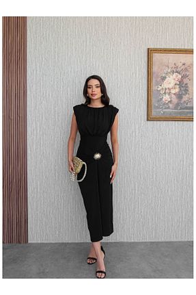 لباس مشکی زنانه بافتنی ESRAHELVACI - کد 940260478