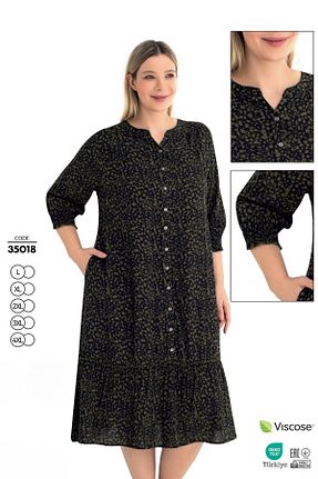 لباس سایز بزرگ مشکی زنانه بافتنی Juliet Deluxe - کد 936876057