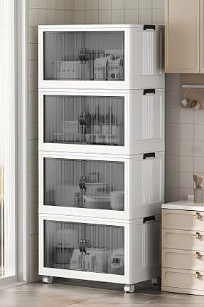 کابینت چند منظوره صورتی پلاستیک Myplas - کد 940768619