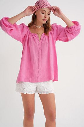 بلوز رنگی زنانه ساده Mixray - کد 940266940