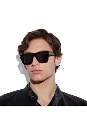 عینک آفتابی طوسی زنانه 53 Tom Ford - کد 851253255