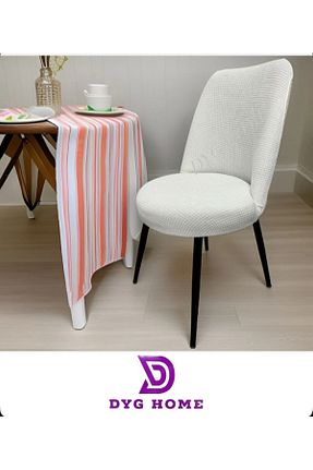 کاور صندلی بژ پلی استر dyg home - کد 940281327