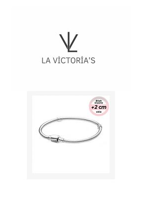 دستبند نقره زنانه 925 عیار la victorias - کد 903588675