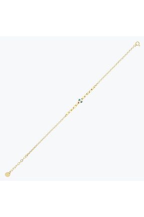 دستبند طلا زرد زنانه 14 عیار Altınbaş - کد 795981233