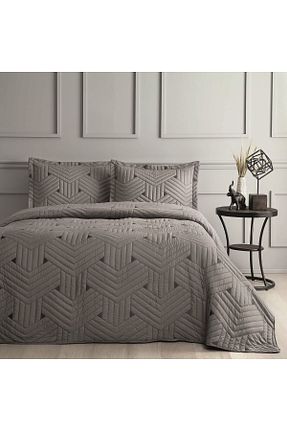 روتختی دونفره طوسی پلی استر Linens - کد 80949026
