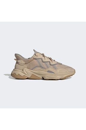 کفش اسنیکر بژ زنانه بند دار adidas - کد 790036691