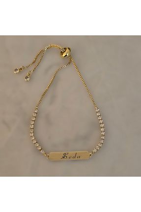 دستبند طلا طلائی زنانه 14 عیار ARCHINO GOLD - کد 906304425