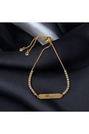 دستبند طلا طلائی زنانه 14 عیار ARCHINO GOLD - کد 906305516