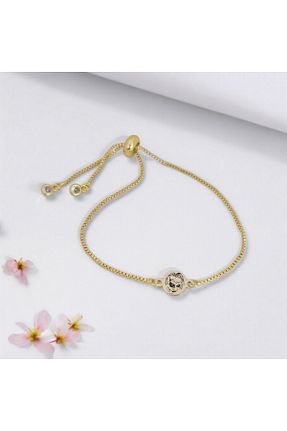 دستبند طلا طلائی زنانه 14 عیار ARCHINO GOLD - کد 930929379