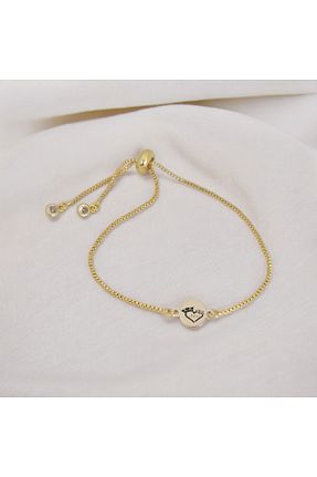 دستبند طلا طلائی زنانه 14 عیار ARCHINO GOLD - کد 930930100