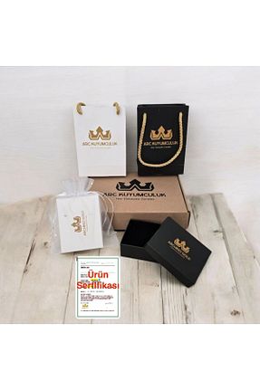 دستبند طلا طلائی مردانه 14 عیار ARCHINO GOLD - کد 906304365