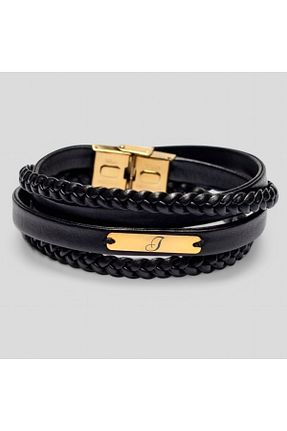 دستبند طلا طلائی مردانه 14 عیار ARCHINO GOLD - کد 906304562