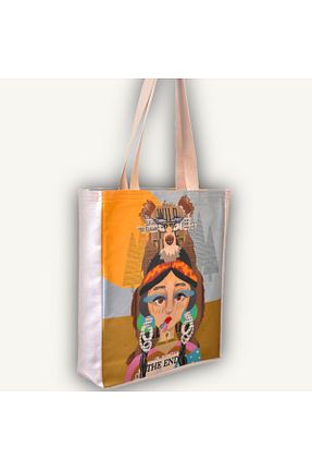کیف دوشی رنگی زنانه پارچه ای E was There - کد 923489138