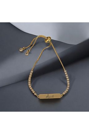 دستبند طلا طلائی زنانه 14 عیار ARCHINO GOLD - کد 906304971