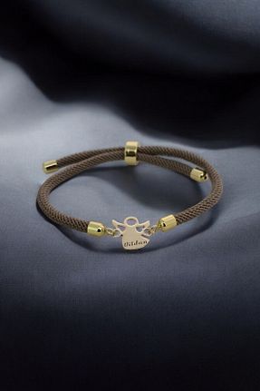دستبند طلا طلائی زنانه 14 عیار ARCHINO GOLD - کد 906305559