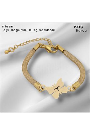 دستبند طلا طلائی زنانه 14 عیار ARCHINO GOLD - کد 922124600