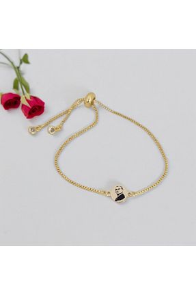 دستبند طلا طلائی زنانه 14 عیار ARCHINO GOLD - کد 930929642