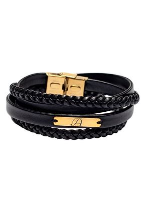 دستبند طلا طلائی مردانه 14 عیار ARCHINO GOLD - کد 906305282