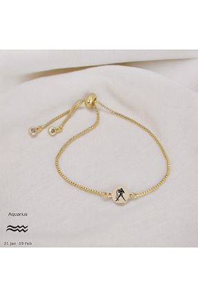 دستبند طلا طلائی زنانه 14 عیار ARCHINO GOLD - کد 930929628