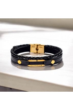 دستبند طلا طلائی مردانه 14 عیار ARCHINO GOLD - کد 928080347