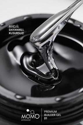 لاک ناخن دائمی نارنجی MOMO professional - کد 830562290