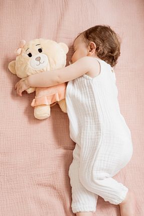 اسباب بازی مخملی قهوه ای بچه گانه 25 cm Budizzz - کد 929679357