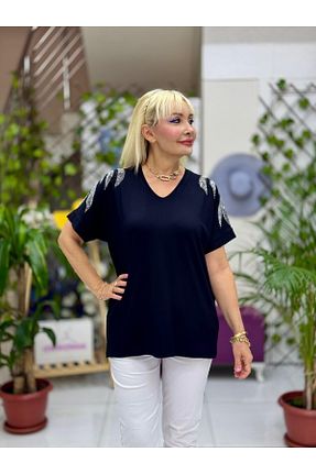بلوز سفید زنانه ساده Punta Otantik - کد 940546805