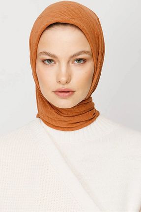 روسری نارنجی %100 پنبه rathorion - کد 940461138