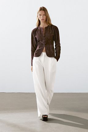 شلوار زنانه کتان Massimo Dutti - کد 940557690