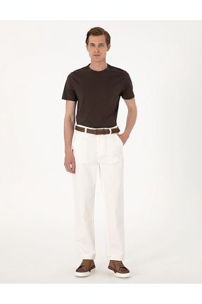 شلوار جین سفید مردانه پاچه لوله تفنگی Pierre Cardin - کد 940539330
