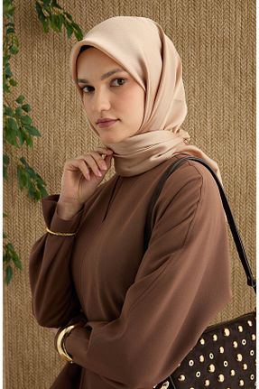 روسری رنگی ساتن Fatma Atasoy - کد 940525294