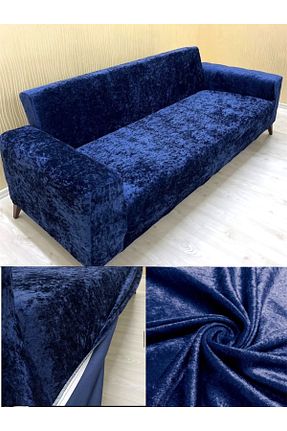کاور مبل سرمه ای مخمل seltenet - کد 447880822