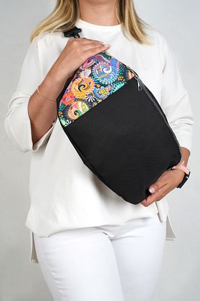 کیف کمری مشکی زنانه مخلوط پلی استر Do Tebe - کد 940563555