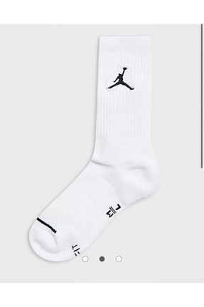 جوراب اسپرت سفید زنانه پنبه ای Nike - کد 940562581