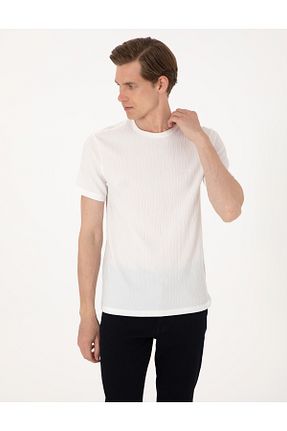تیشرت سفید مردانه اسلیم فیت Pierre Cardin - کد 940582649