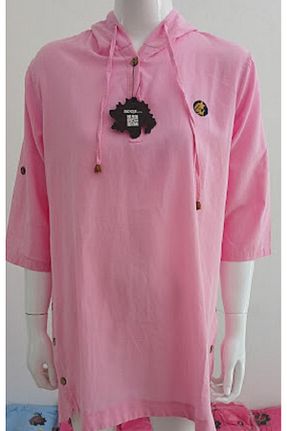 تونیک صورتی زنانه بافتنی MODA - کد 940791036