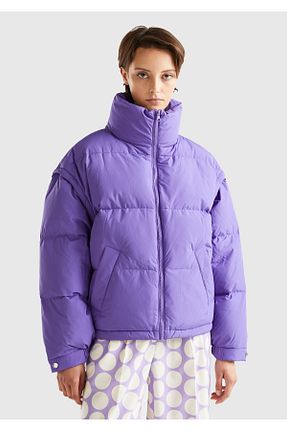 کاپشن بنفش زنانه رگولار United Colors of Benetton - کد 763110786
