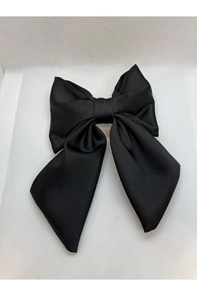 گیره سر مشکی زنانه ساتن Çınar Aksesuar - کد 940563431