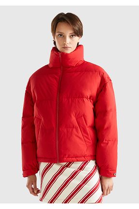 کاپشن زرشکی زنانه رگولار United Colors of Benetton - کد 763115594