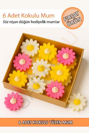 شمع رنگی Karışık Çiçek garaccu - کد 932730921