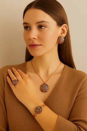 ست استیل رنگی زنانه مس Sanjap - کد 940593745