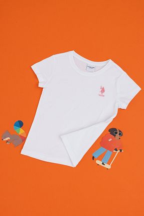تیشرت سفید بچه گانه رگولار U.S. Polo Assn. - کد 940597566