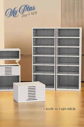 جا کفشی قهوه ای پلاستیک Myplas - کد 940592496