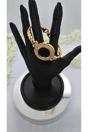 دستبند استیل (فولاد) زرد استیل (فولاد) michelle takı zerafetin yeni adresi - کد 940920556