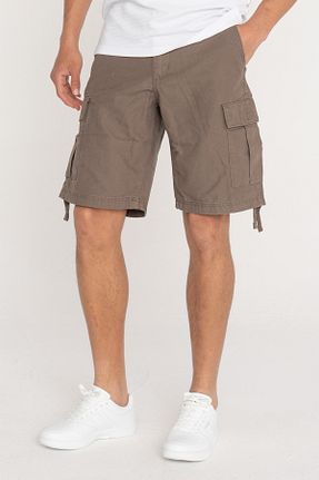 شلوارک و برمودا قهوه ای مردانه رگولار Jack & Jones - کد 927151338